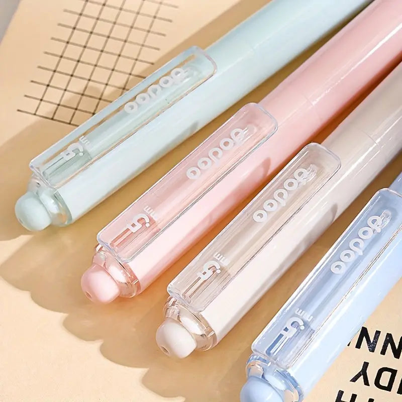 Quick-Drying Pocket Pen Click Gel Pen (Set of 4)