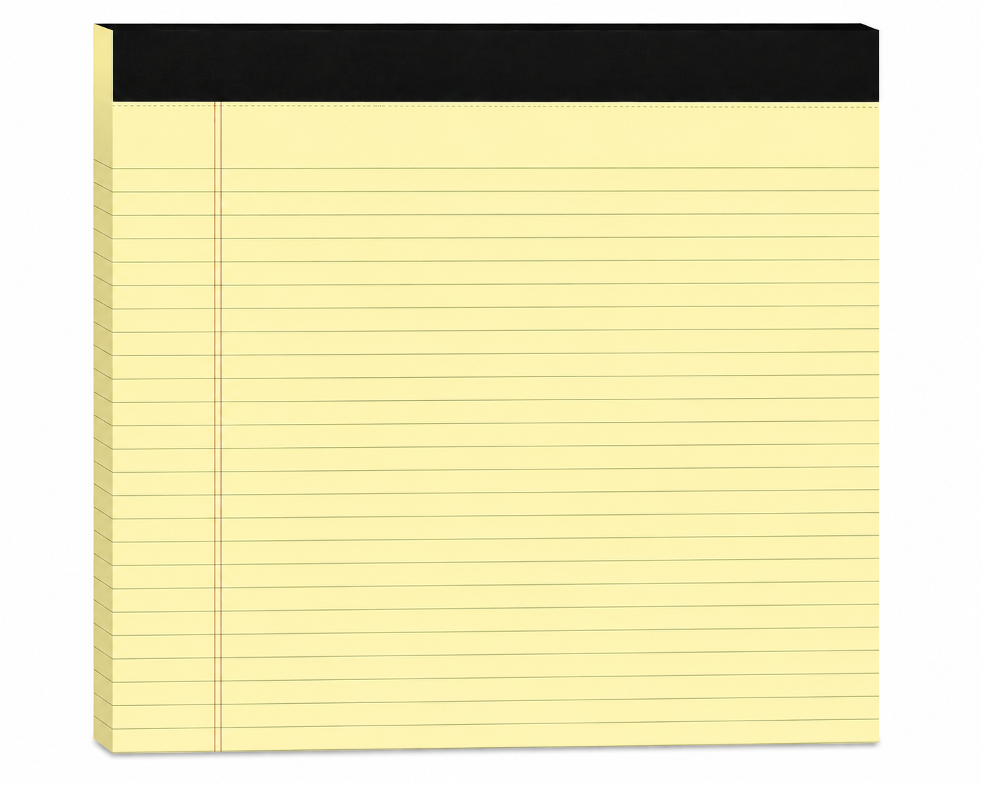 Premium Landscape Style Lined Note pads 30 sheets / Note pad - Set of 5 Notepads