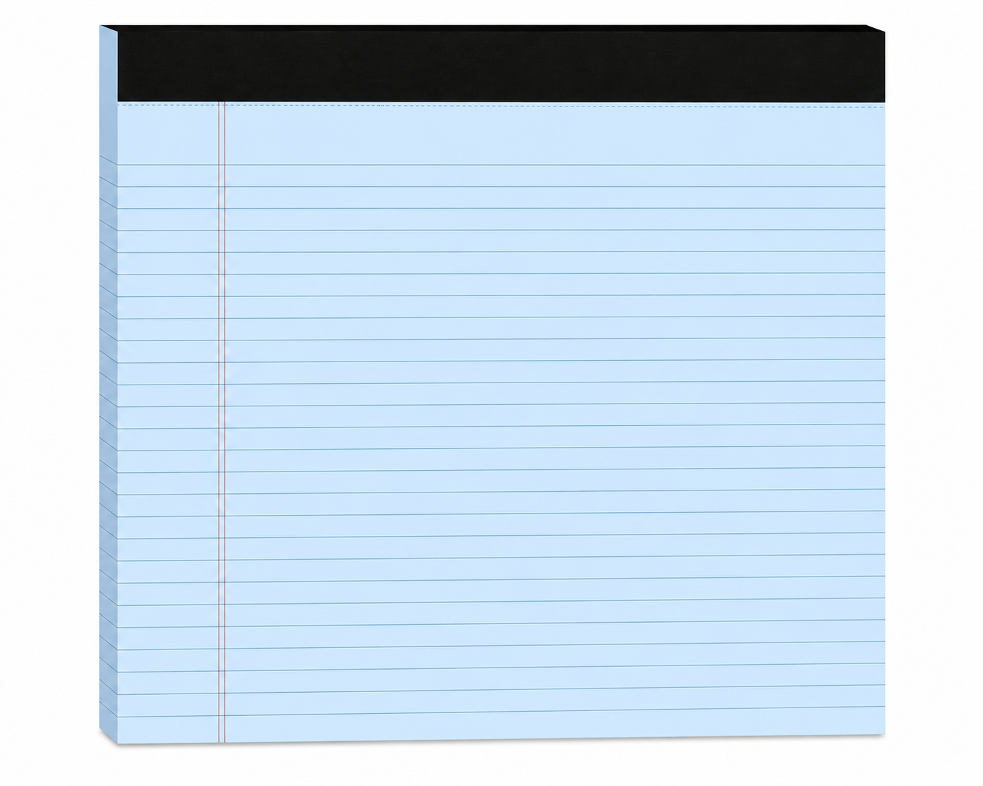 Premium Landscape Style Lined Note pads 30 sheets / Note pad - Set of 5 Notepads