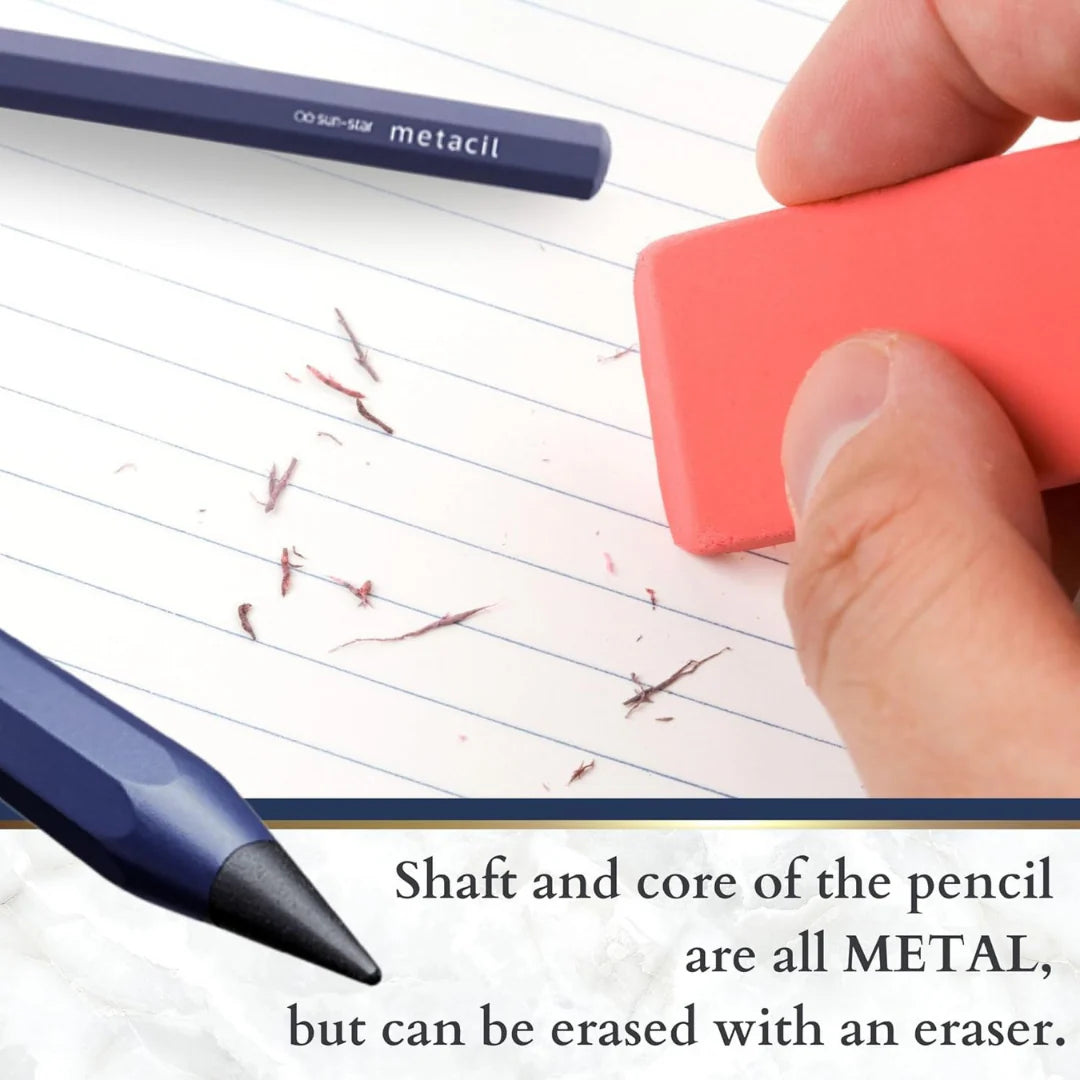 Metal Pencil with Changeable Tip