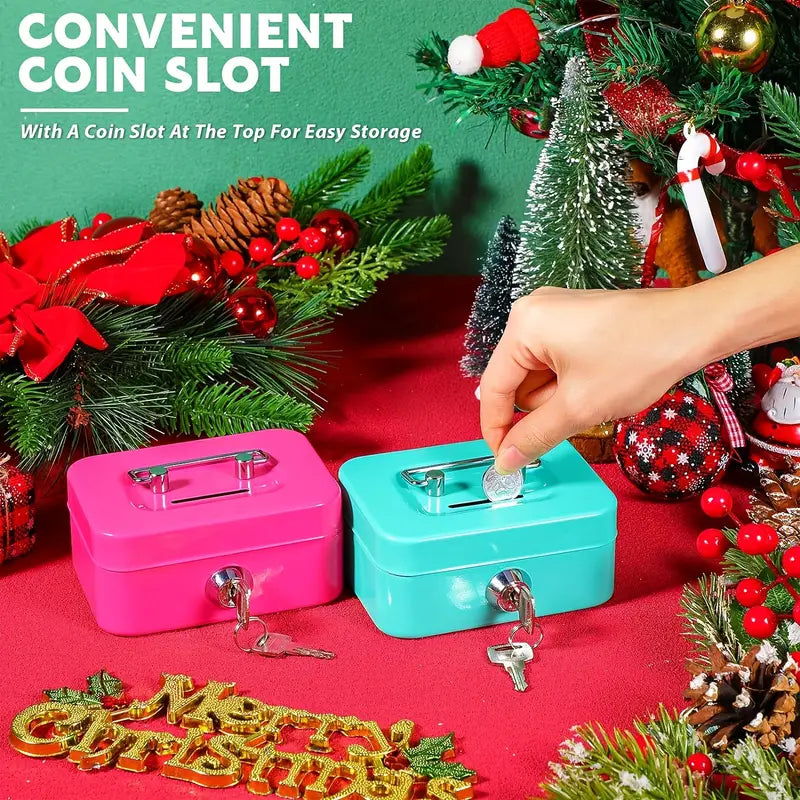 Portable Small Metal Cash Box