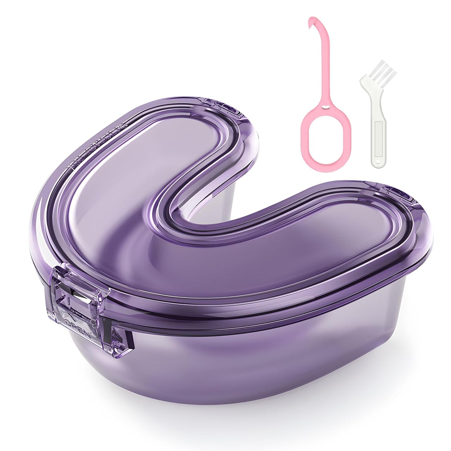 Retainer Case, Compatible with Invisalign, Toothsi aligners Mouth Guard & Orthodontic Retainer Case