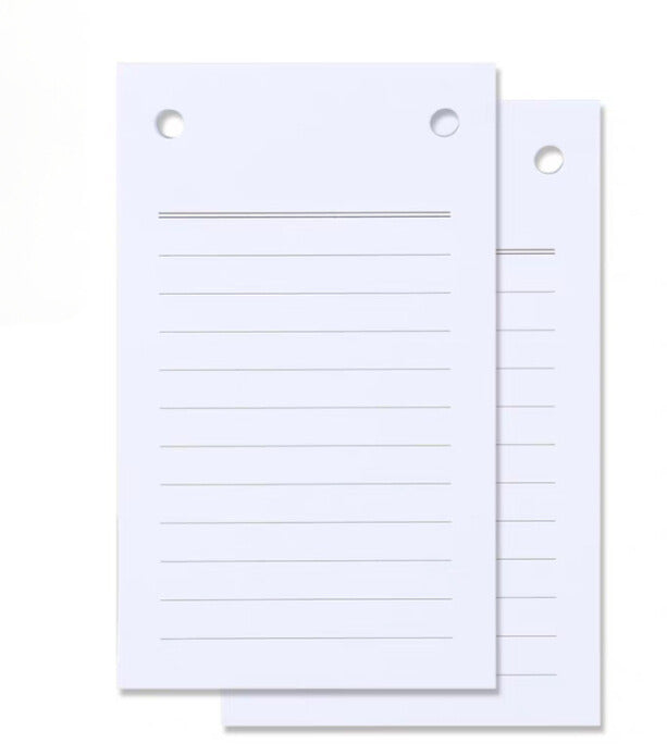 Replaceable Paper Business Notepad - A6 size