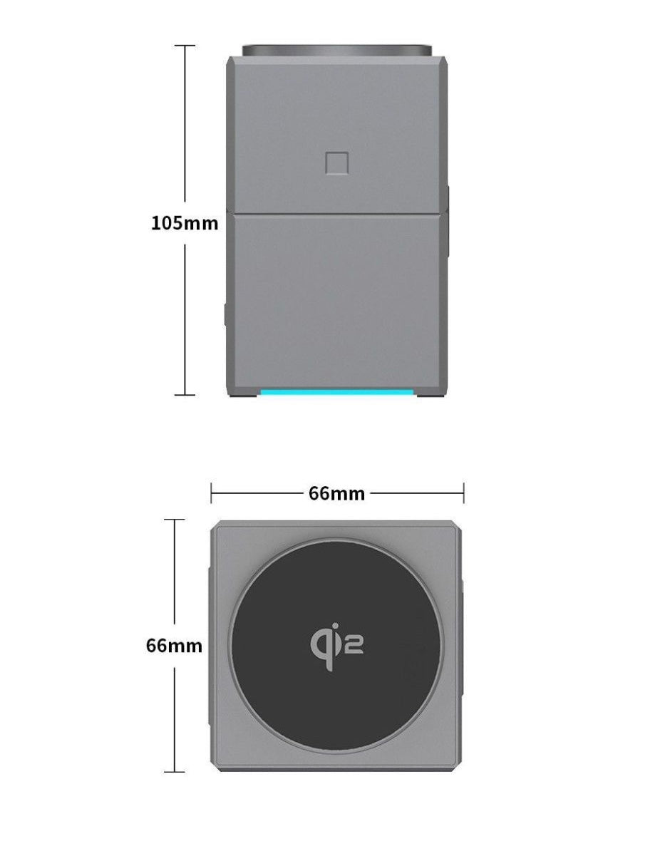 3 in 1 Motorised Wireless Qi2 MagSafe Charger
