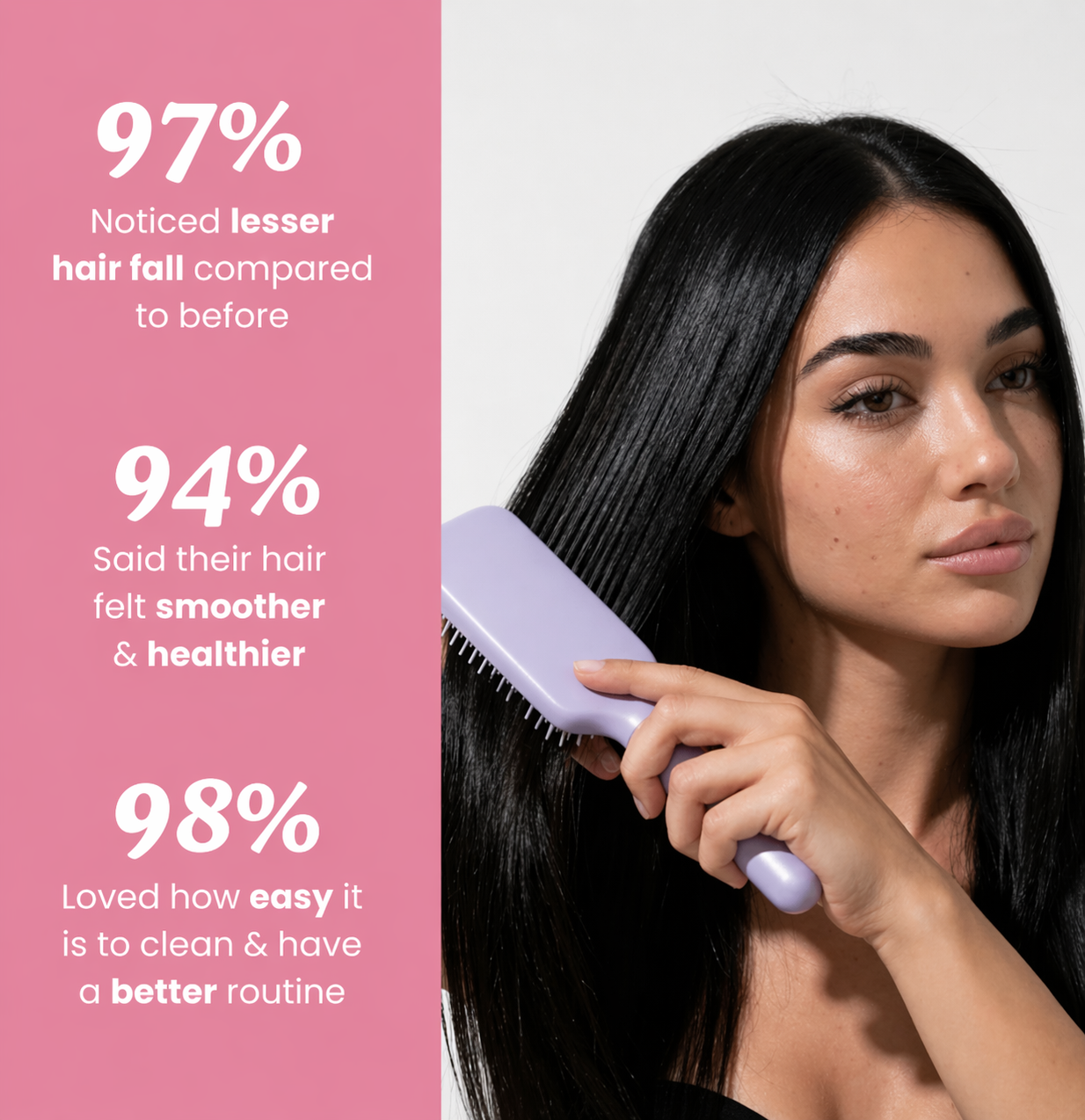 TangleFree™ Pro The Self-Cleaning Hairbrush That Ejects Every Hair, Every Time. In One Twist.