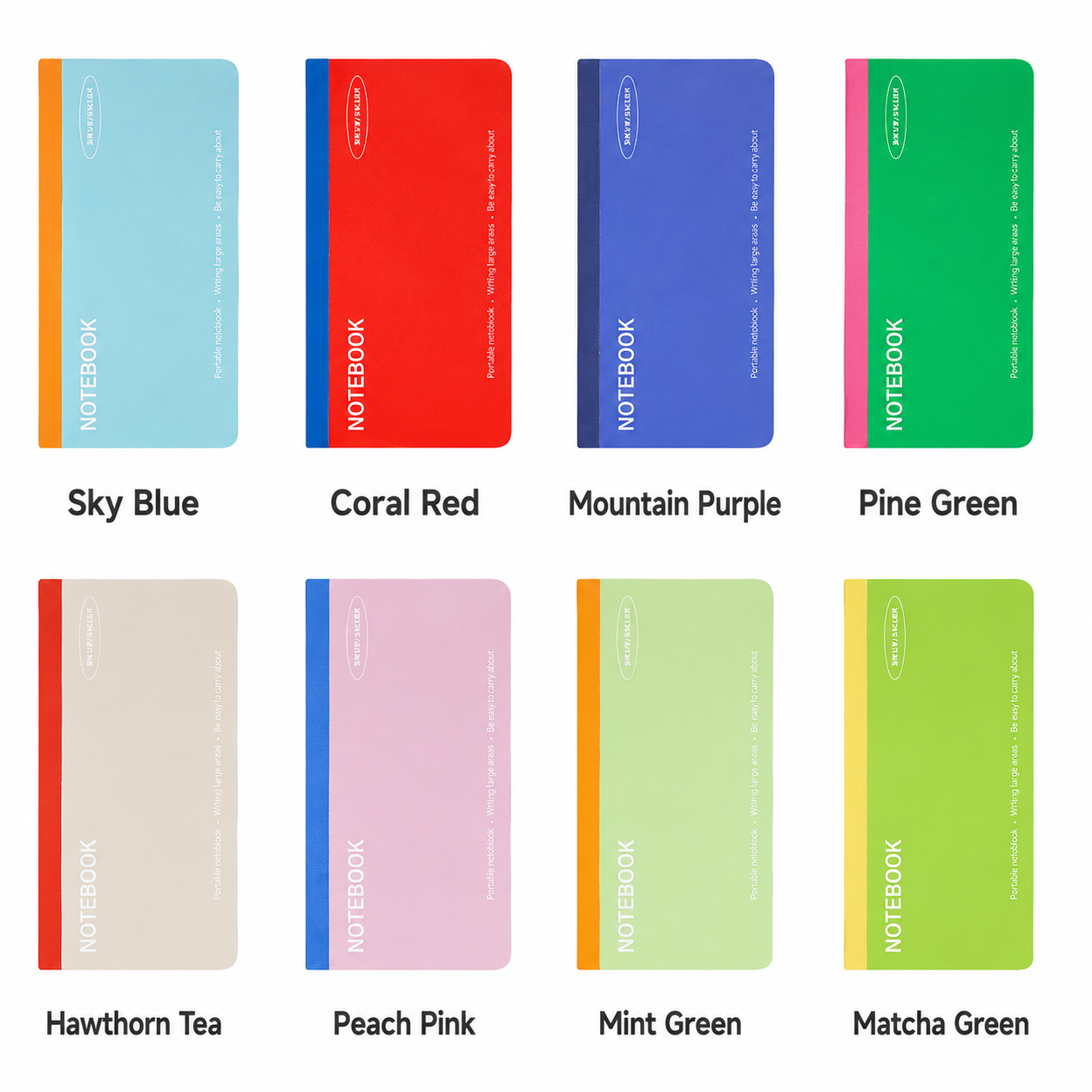 6.1 inch Hard Cover Pocket Note Book with 180 Degree Lay Flat Binding