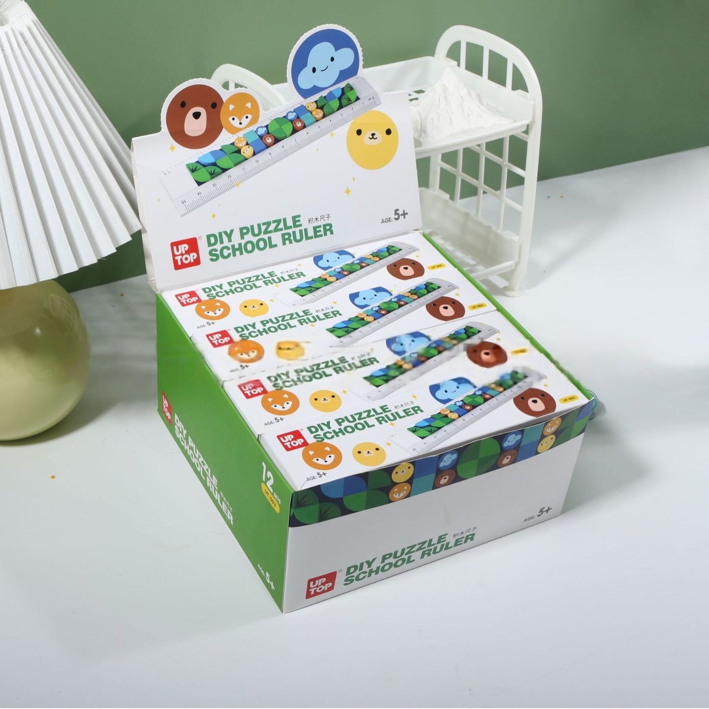 UP TOP DIY Puzzle Ruler