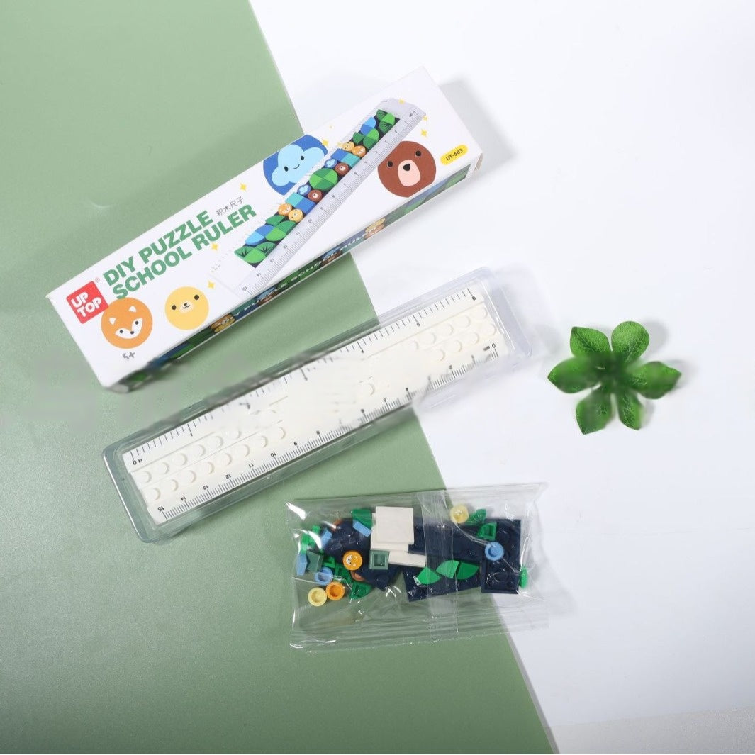 UP TOP DIY Puzzle Ruler