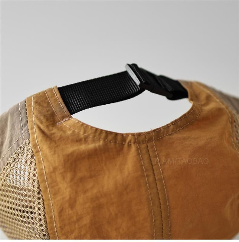 So Far So Lucky Lightweight Men's Mesh Minimalist Stylish Baseball Cap