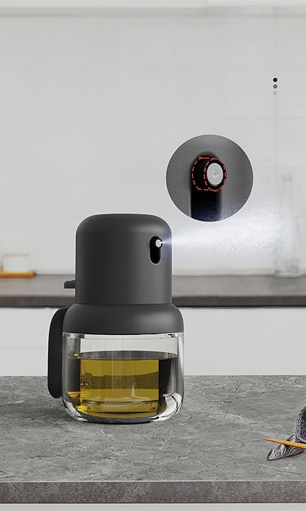 Borosilicate Glass Oil Sprayer for Cooking, 180 ML