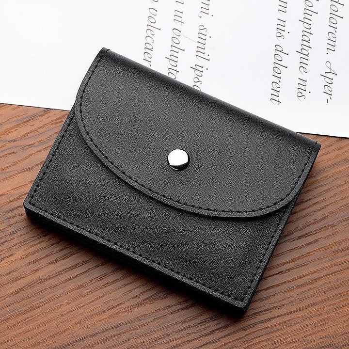 Minimalist Unisex Leather Card Holder