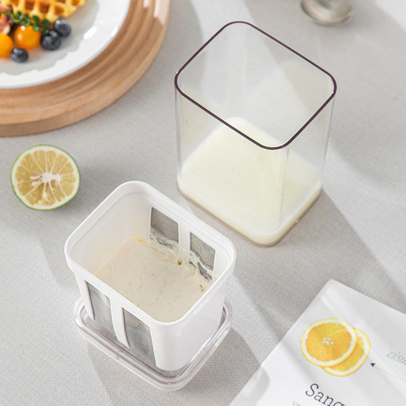 Multifunctional Yogurt Filter with Fine Mesh Strainer (Hung Curd Maker)