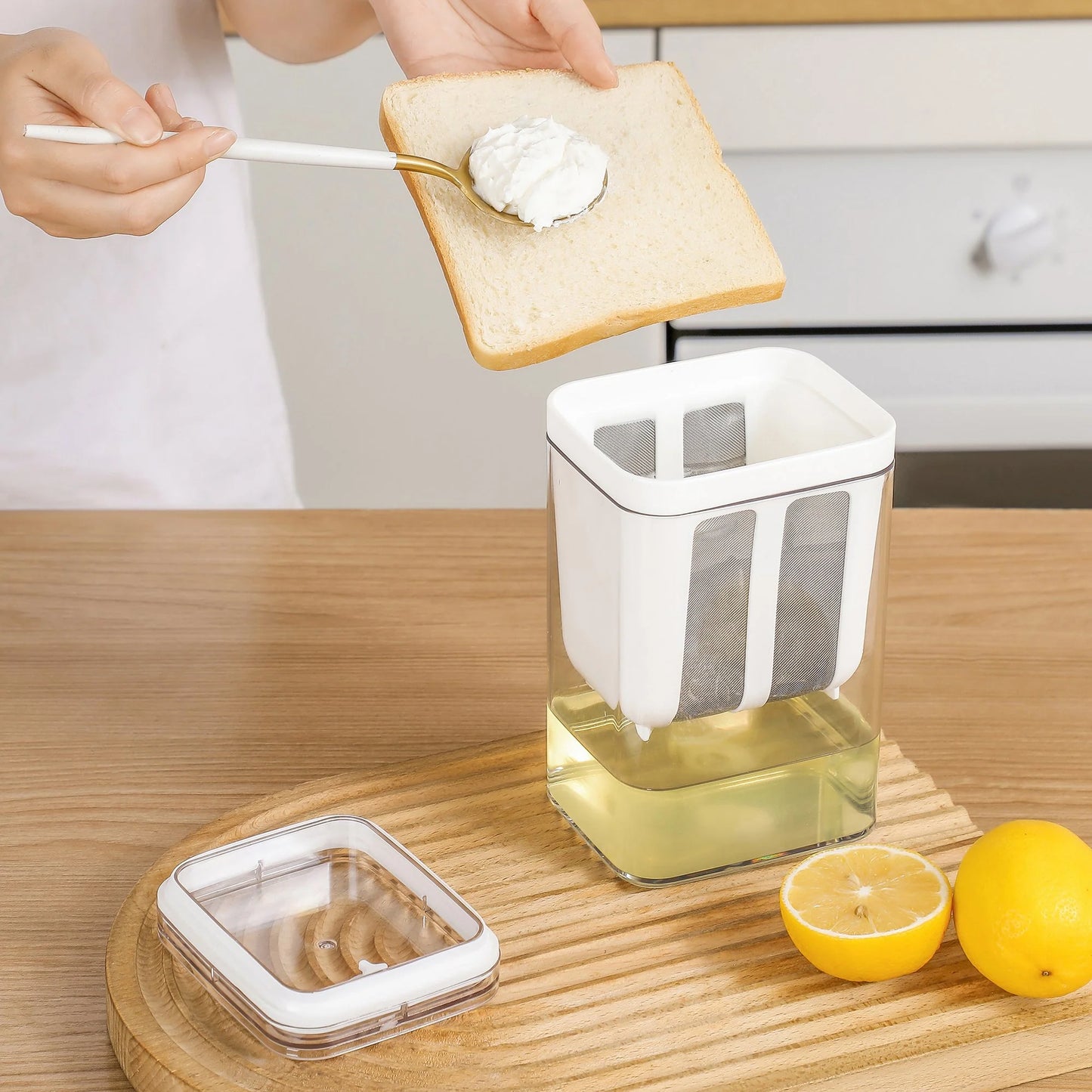 Multifunctional Yogurt Filter with Fine Mesh Strainer (Hung Curd Maker)