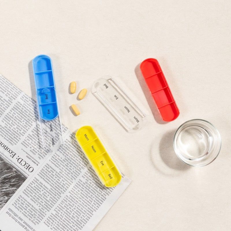 Pill Box 7 Days 4 Compartments – Medication Box