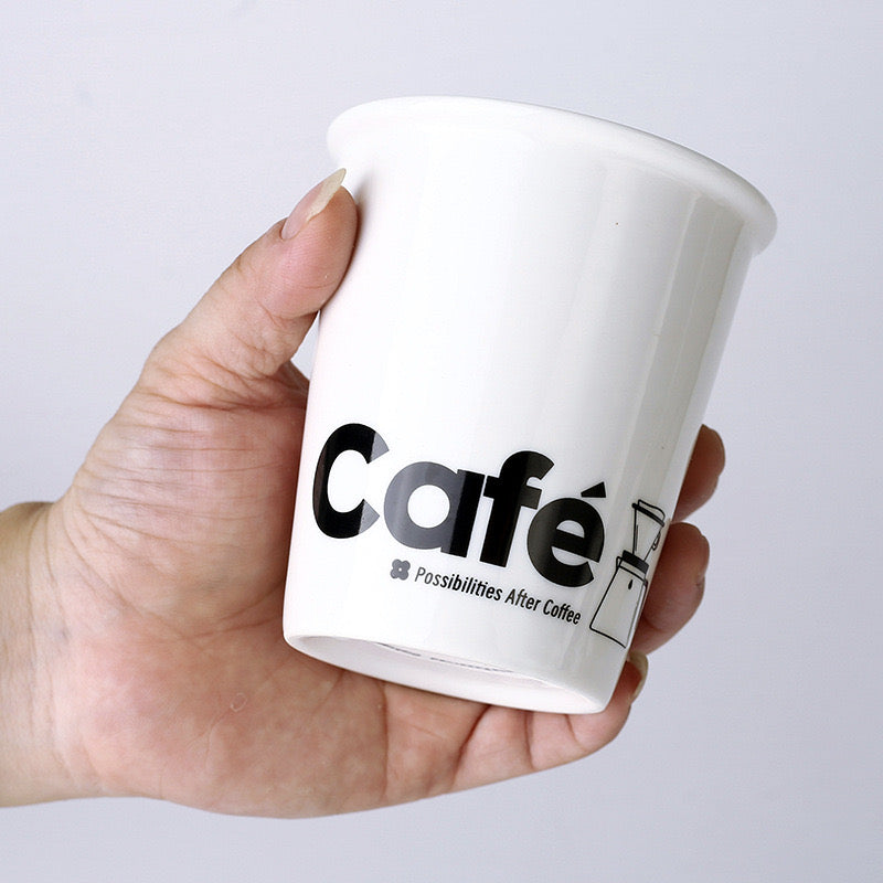 Coffee Addict- Ceramic Coffee Cups
