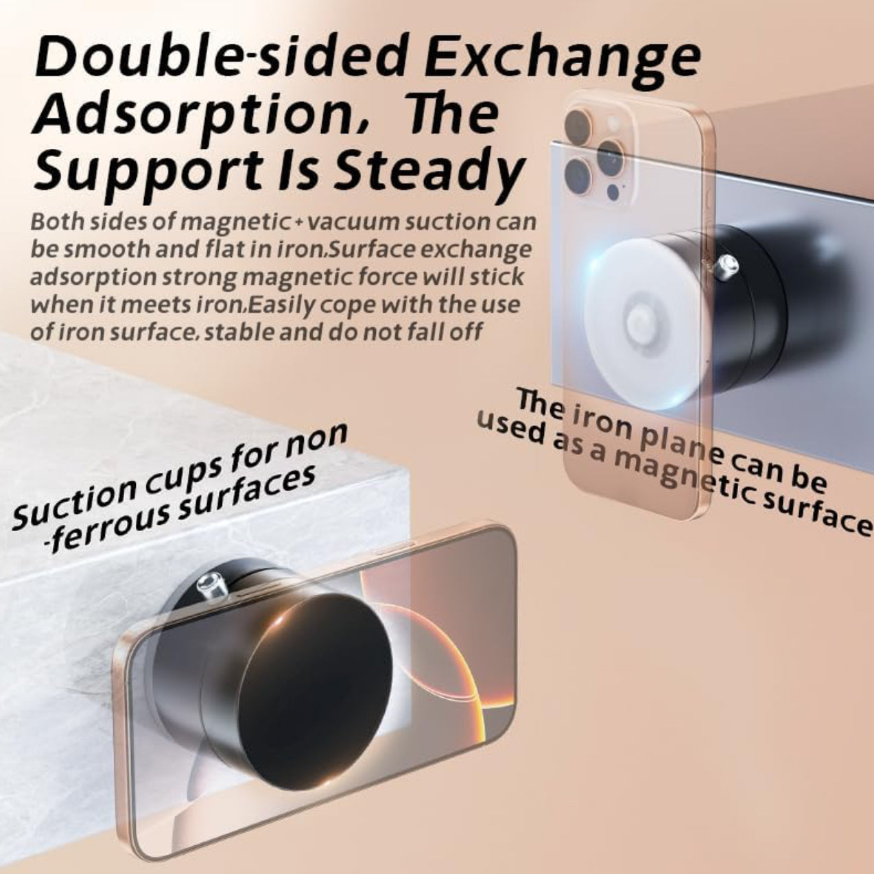 Magnetic Foldable Phone Stand