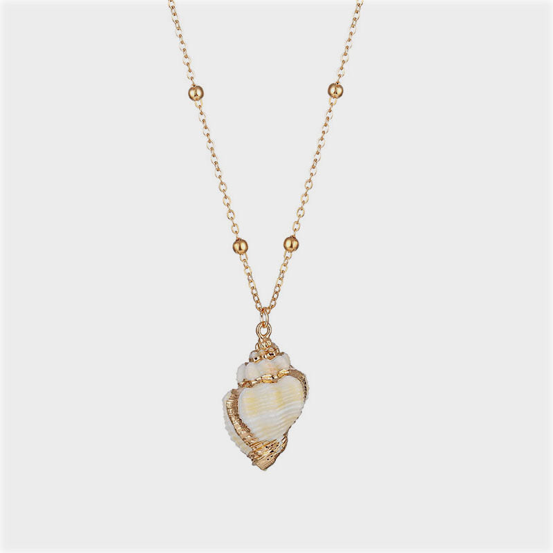 Seashell necklaces