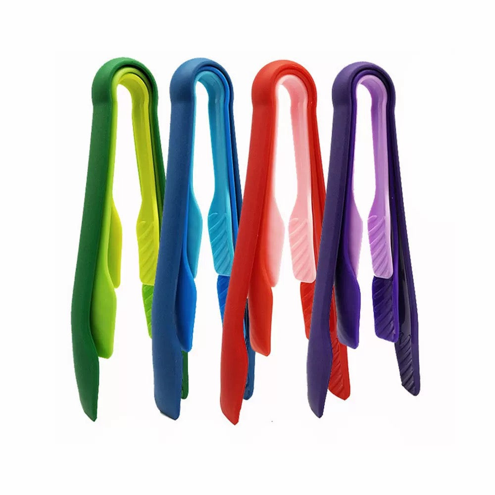 3pc Sturdy Kitchen Tong Set (6/8/10 inch)