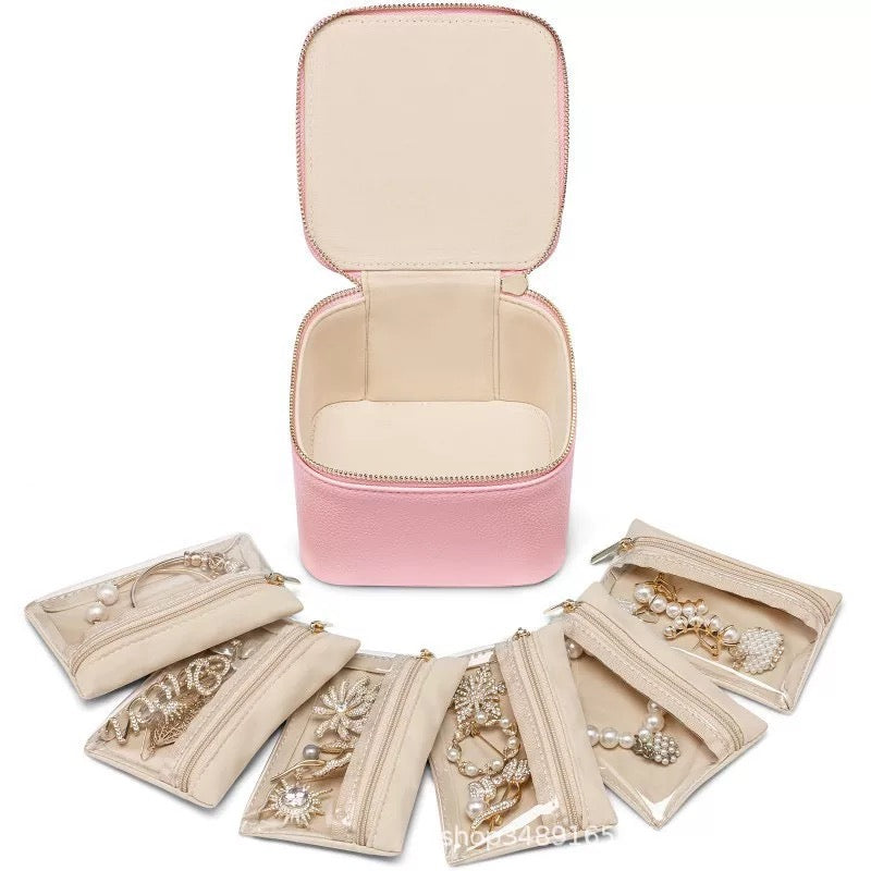 Jewellery Organiser Case with Pouches