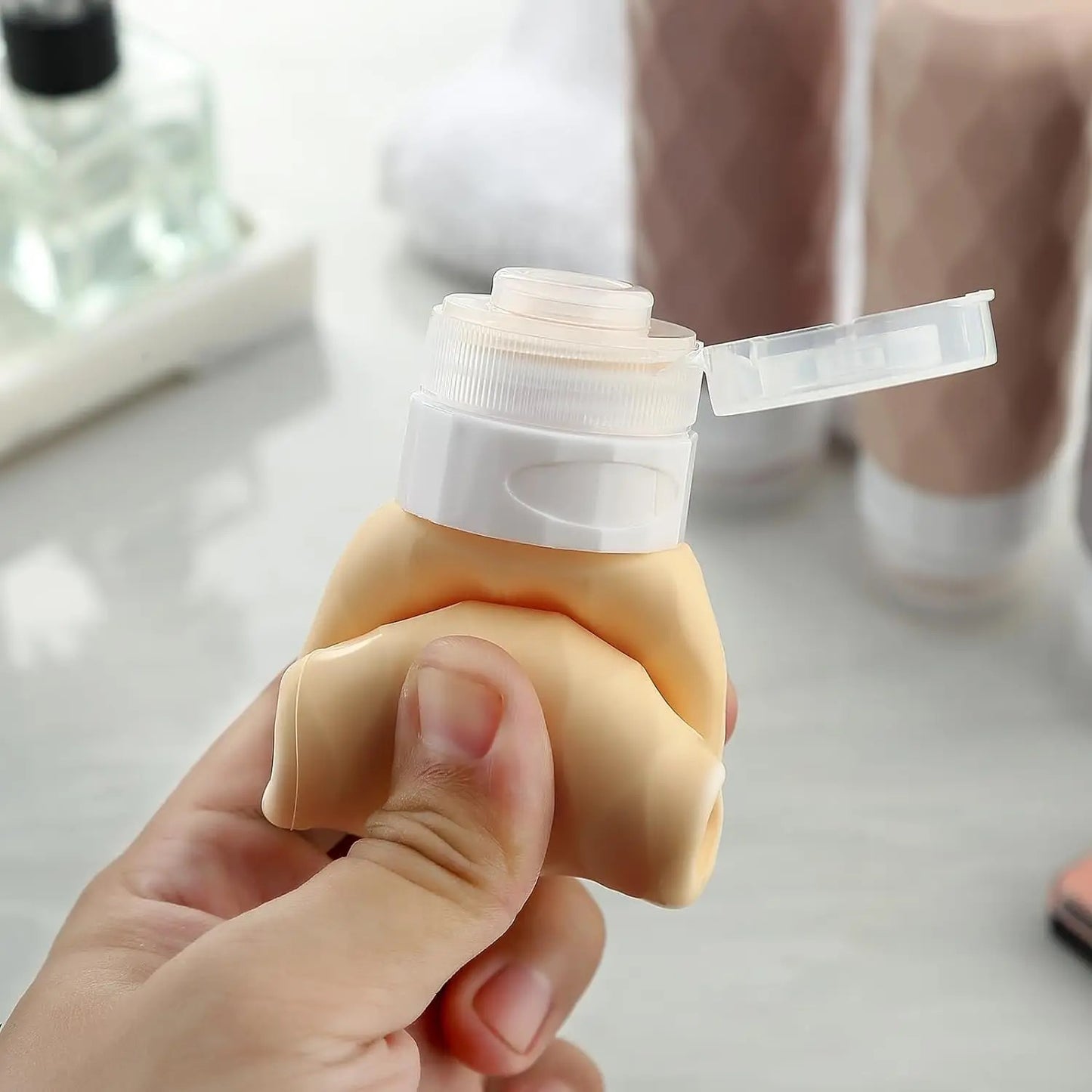 Silicone Leakproof Travel Bottles (Set of 4)