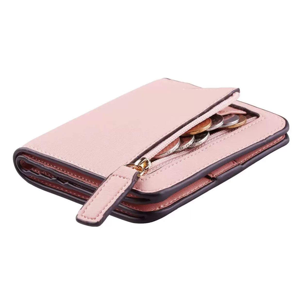 Unisex RFID Blocking Compact Bifold Wallet