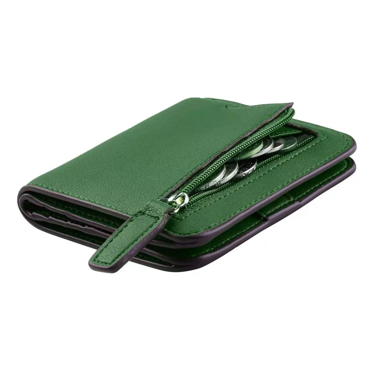 Unisex RFID Blocking Compact Bifold Wallet