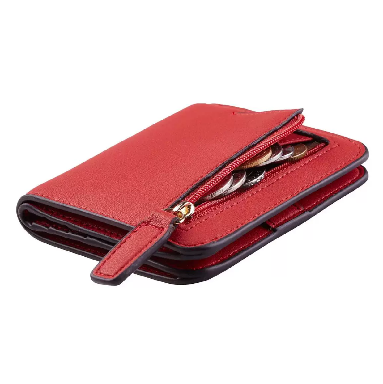 Unisex RFID Blocking Compact Bifold Wallet