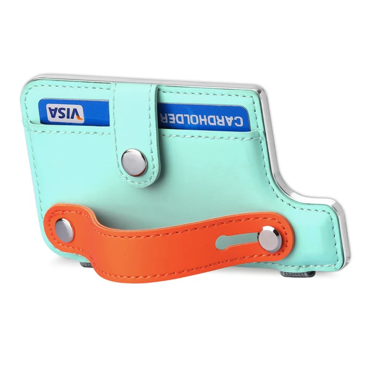 Transparent iPhone case with Stick on iPhone Card wallet for iPhone 16 series