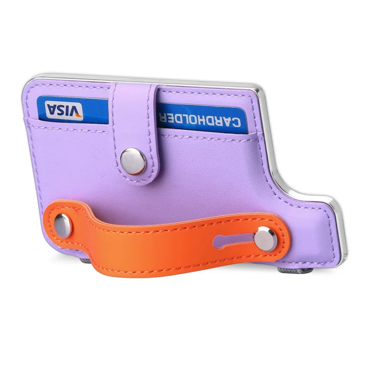 Transparent iPhone case with Stick on iPhone Card wallet for iPhone 16 series