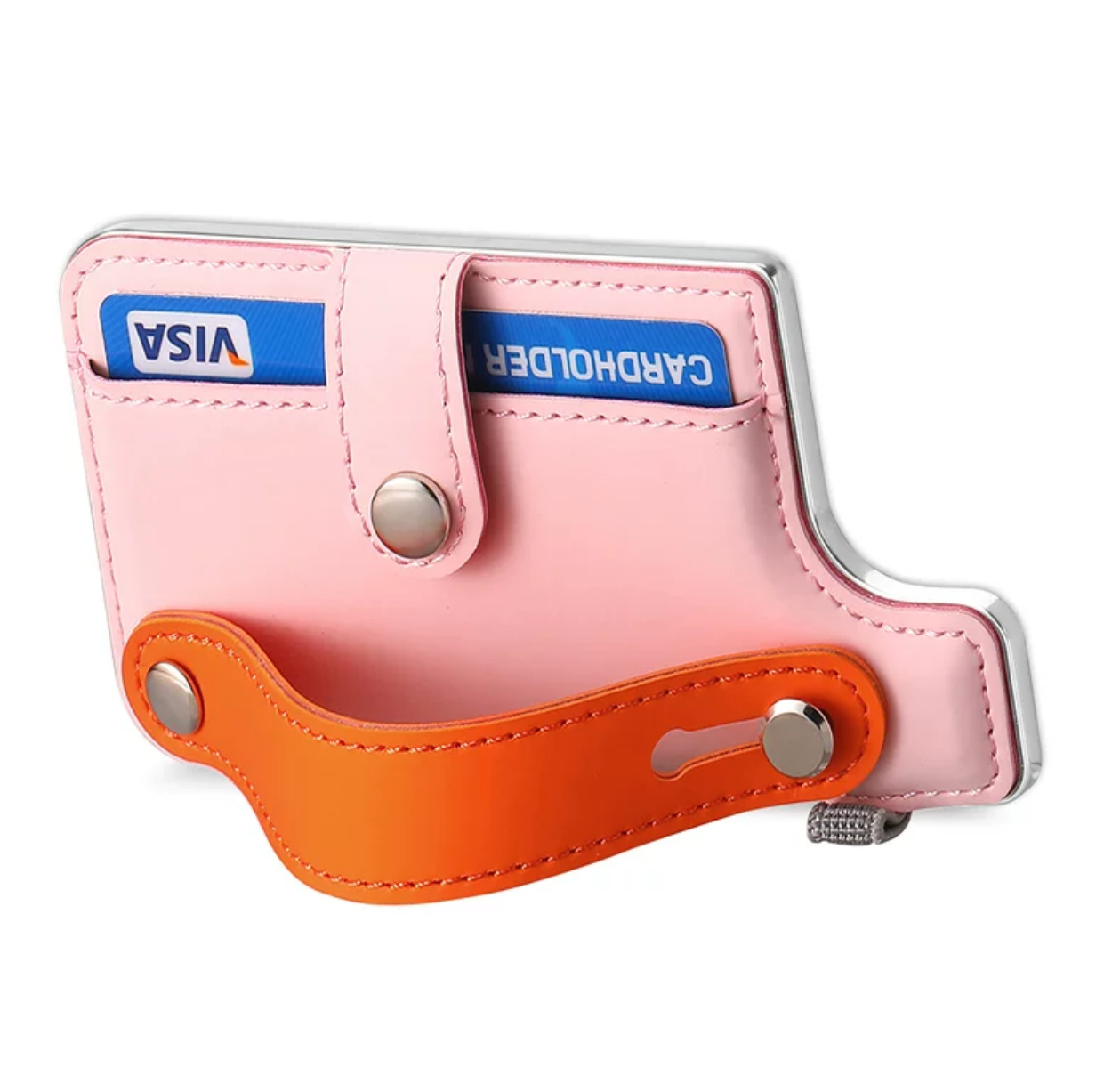 Transparent iPhone case with Stick on iPhone Card wallet for iPhone 16 series