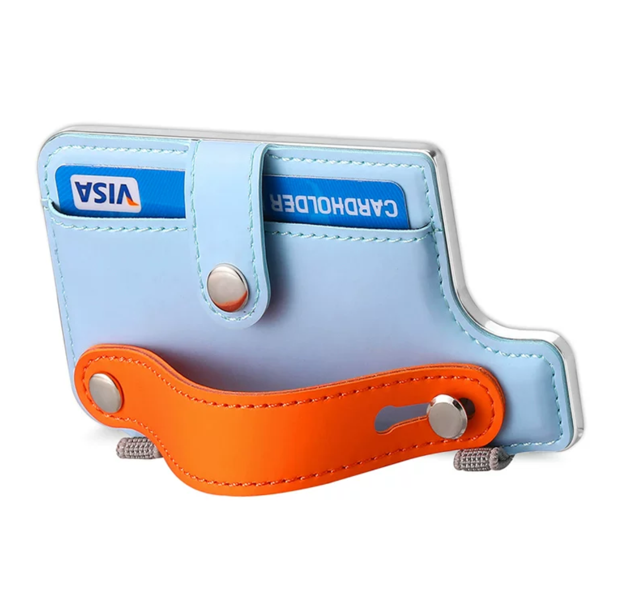 Transparent iPhone case with Stick on iPhone Card wallet for iPhone 16 series