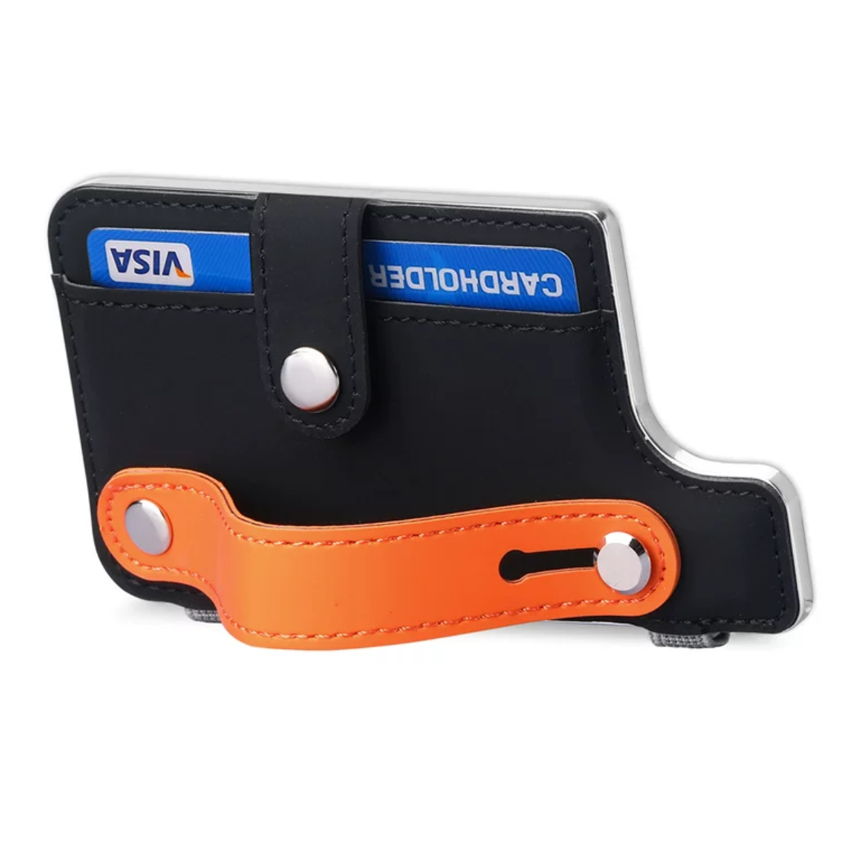 Transparent iPhone case with Stick on iPhone Card wallet for iPhone 16 series