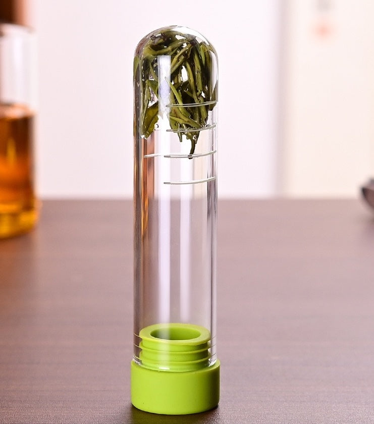 Borosilicate Glass Test Tube Tea Infuser