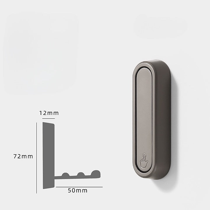 Foldable Metal Wall hooks best for small spaces (Pack of 2)