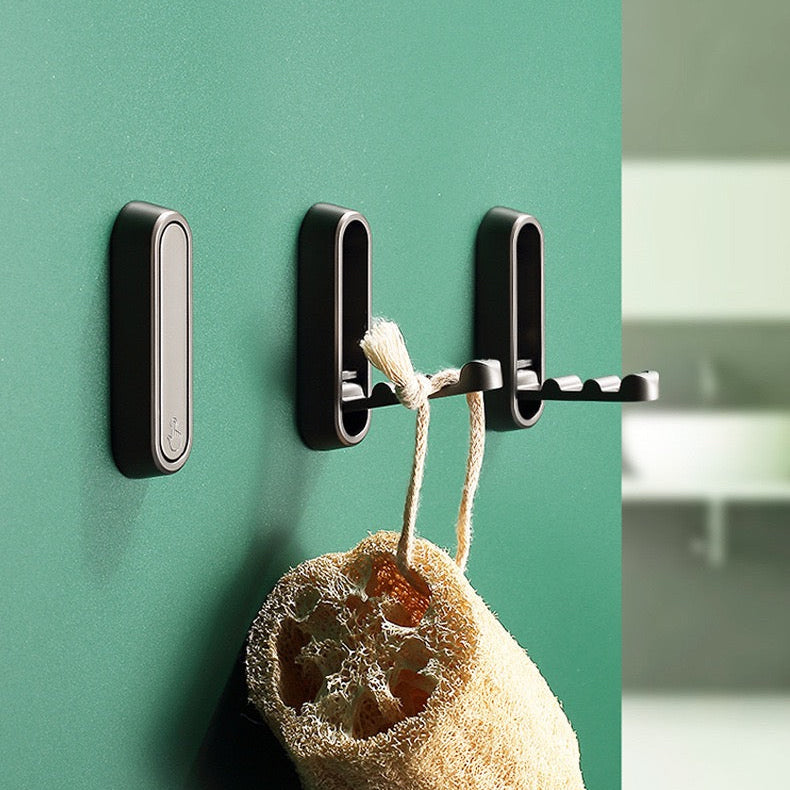 Foldable Metal Wall hooks best for small spaces (Pack of 2)