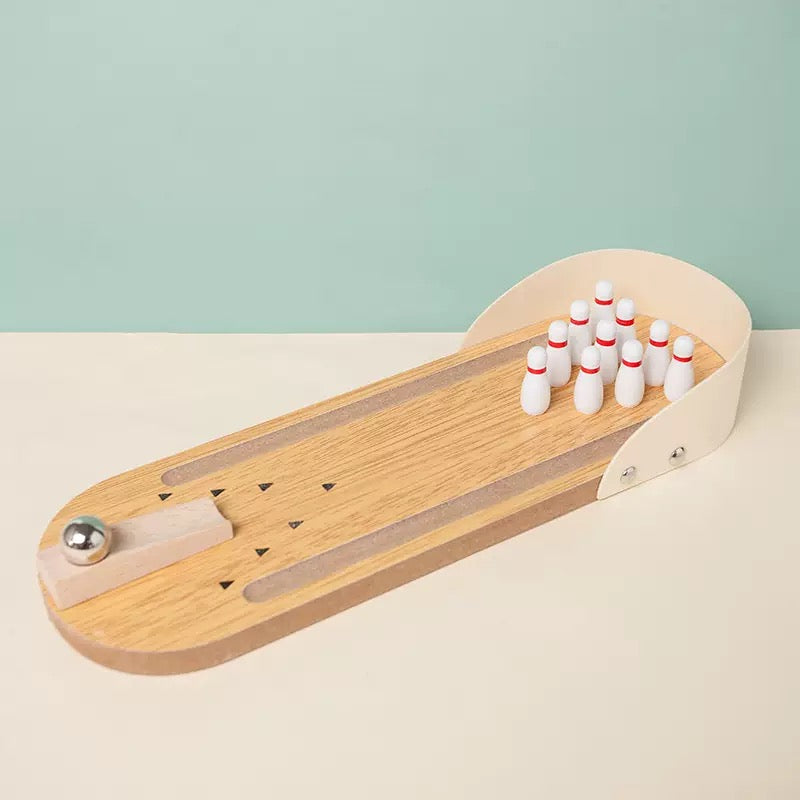 Miniature Desktop Bowling Game