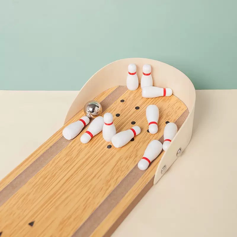 Miniature Desktop Bowling Game