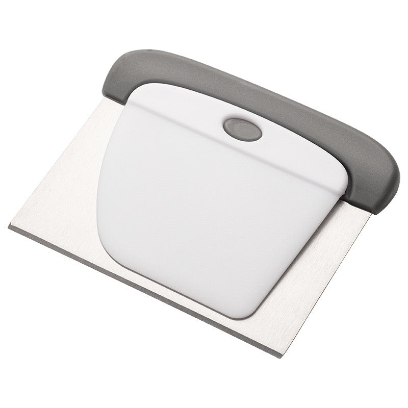 DoughMate™ Dough scraper and cutter that makes dough handling smooth, quick, and mess-free