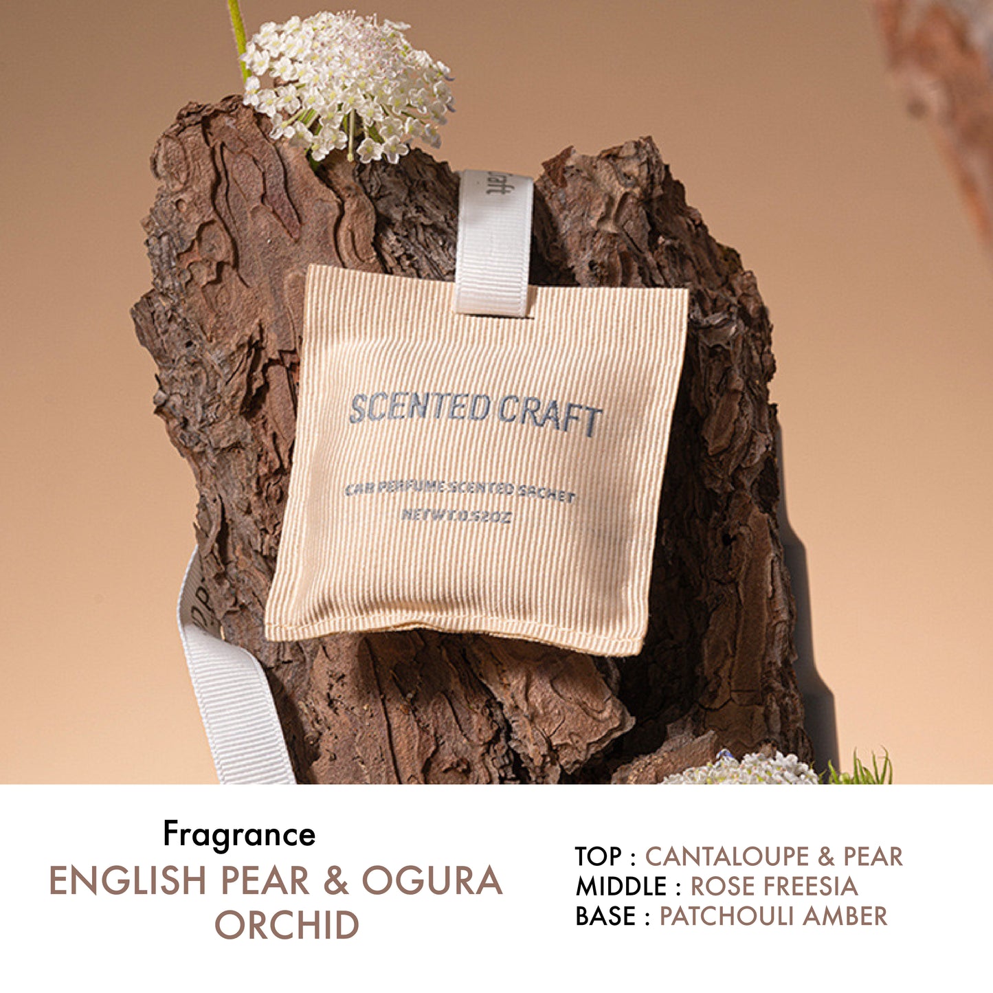 SCENTED CRAFT Long Lasting Premium Luxury Car Fragrance Sachets