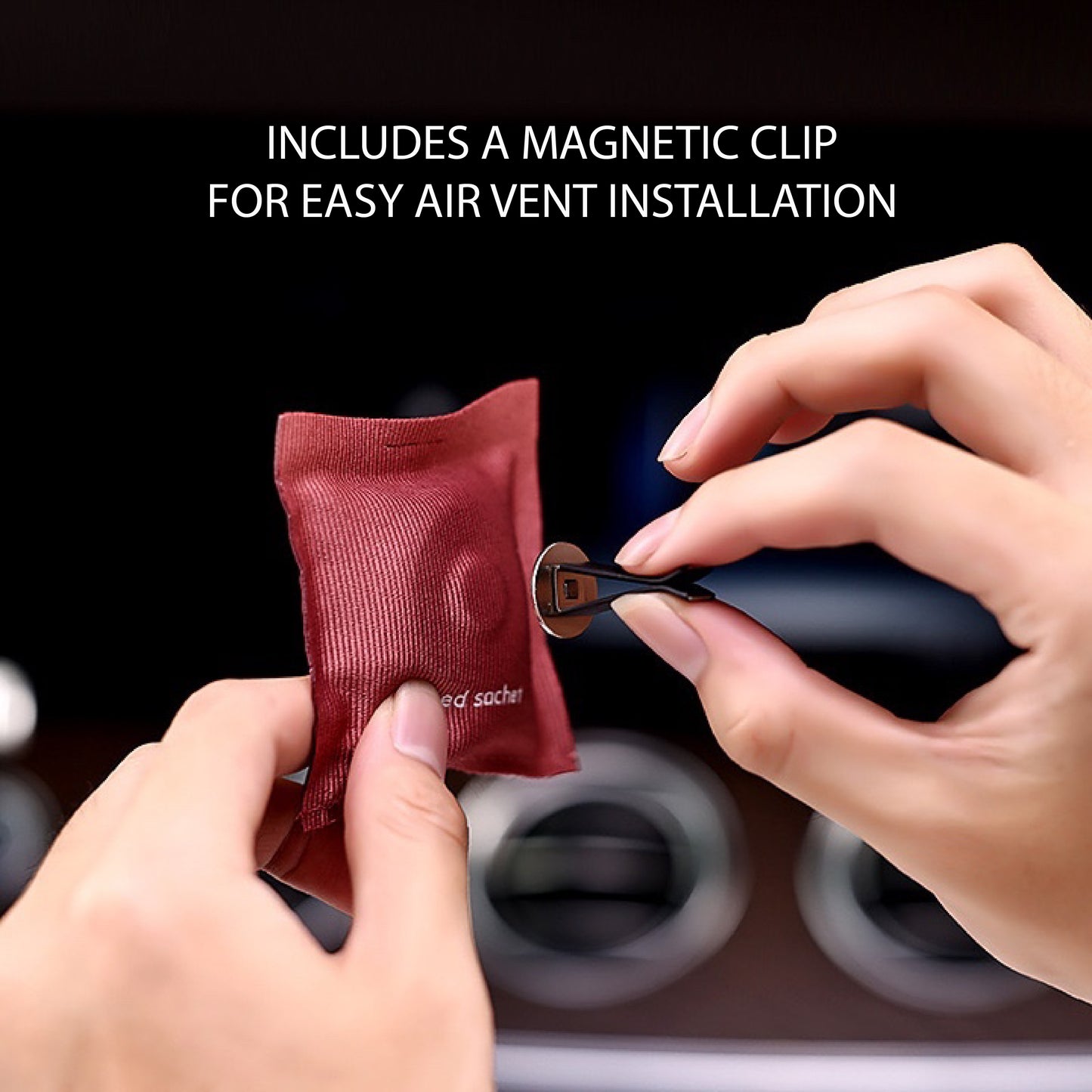 SCENTED CRAFT Long Lasting Premium Luxury Car Fragrance Sachets