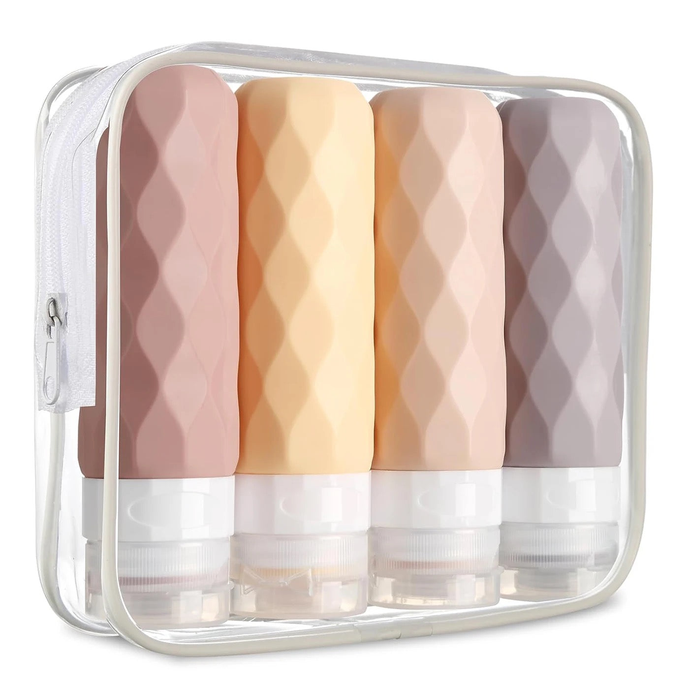 Silicone Leakproof Travel Bottles (Set of 4)