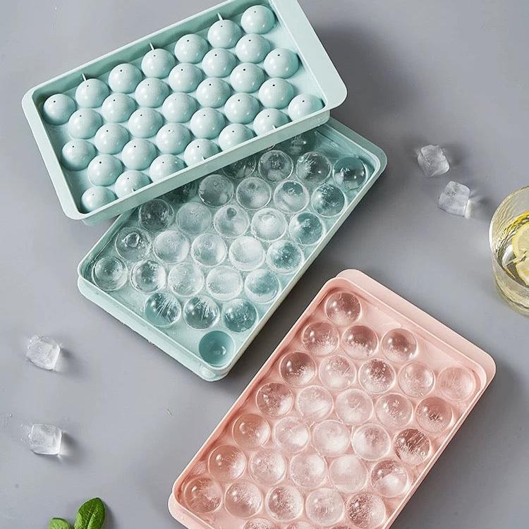 33 Cavity Round Ice Mould Tray