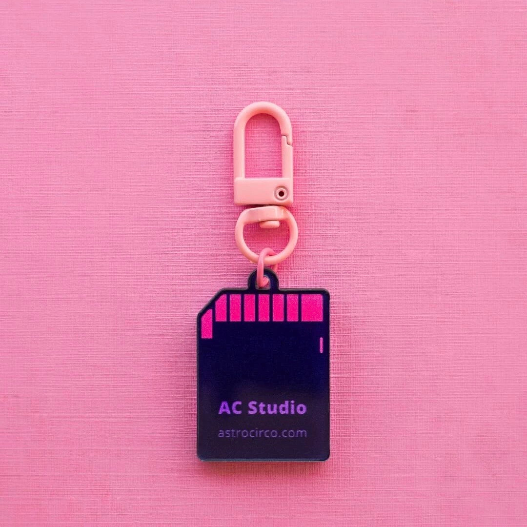 ASTRO CIRCO Memory Card Key Chain