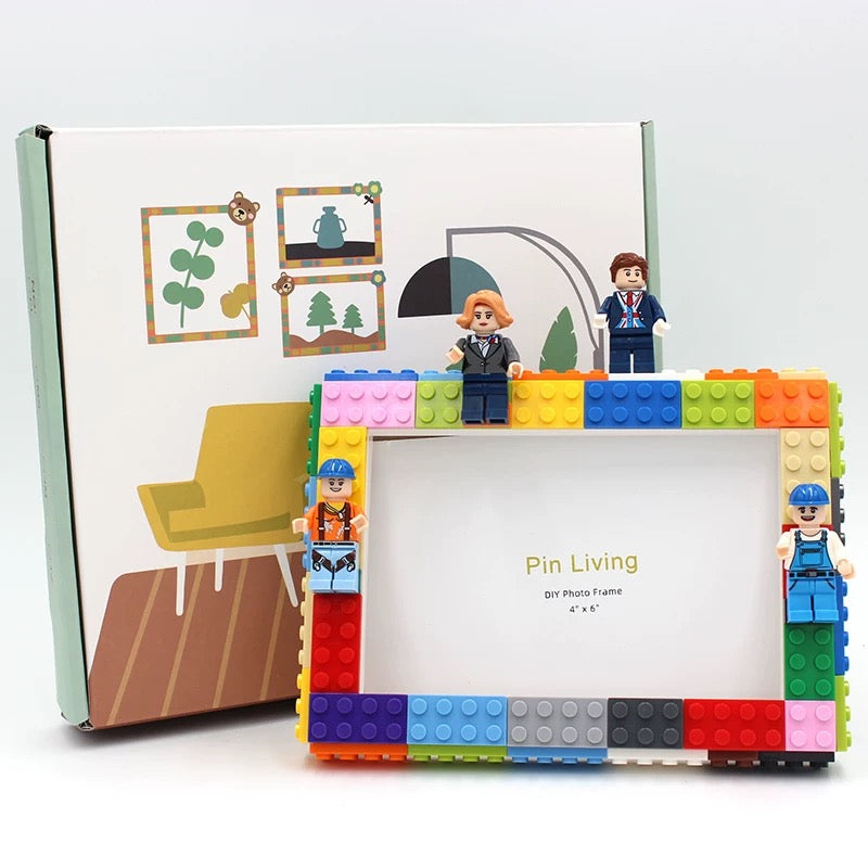 Building Blocks Kids Photo Frame (4 x 6 inch)