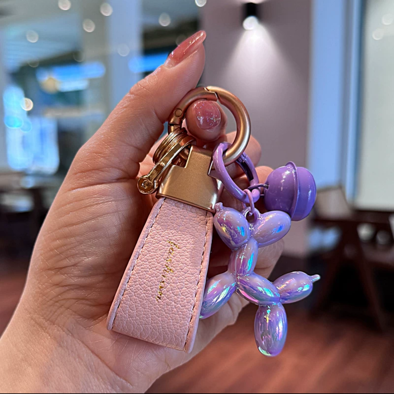 Balloon Dog Bag Charm