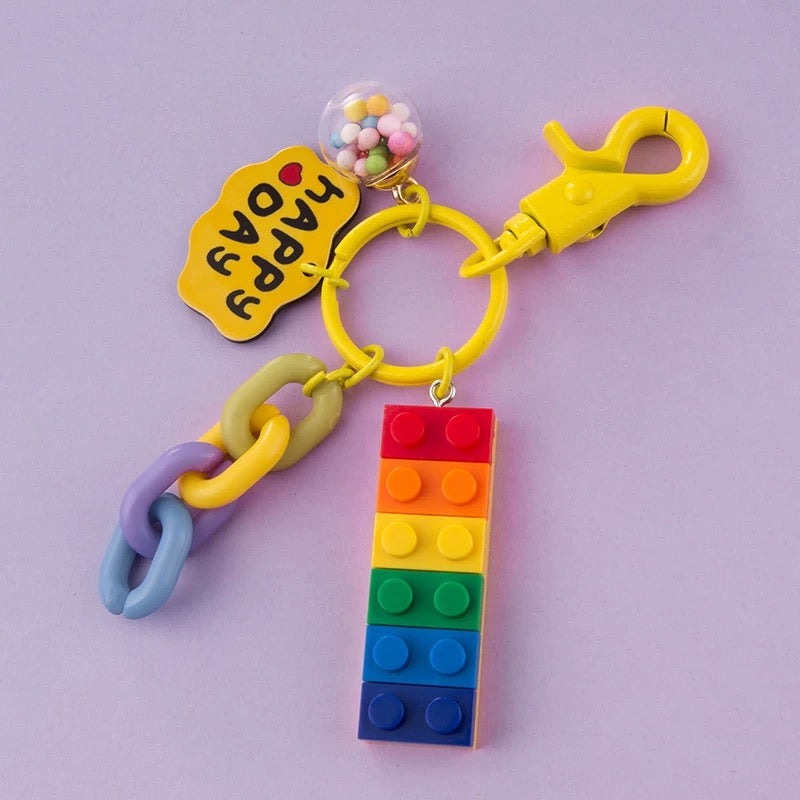 Happy Day Keyring