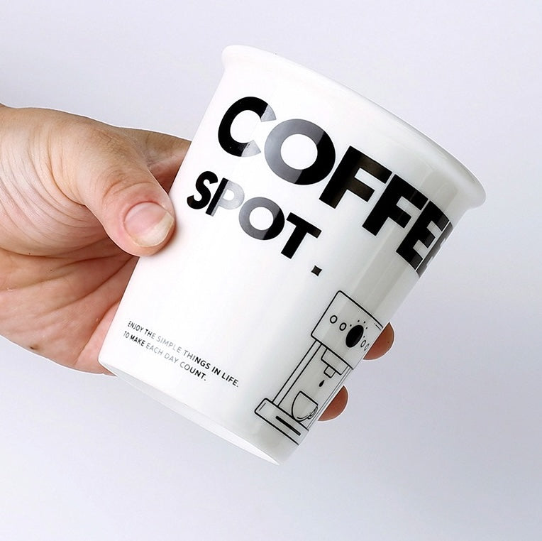 Coffee Addict- Ceramic Coffee Cups