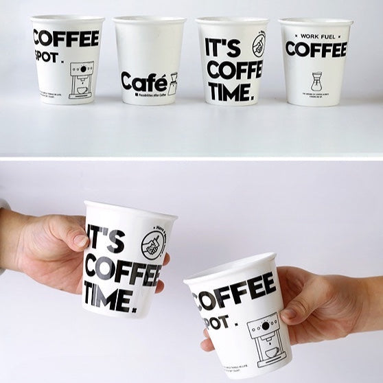 Coffee Addict- Ceramic Coffee Cups