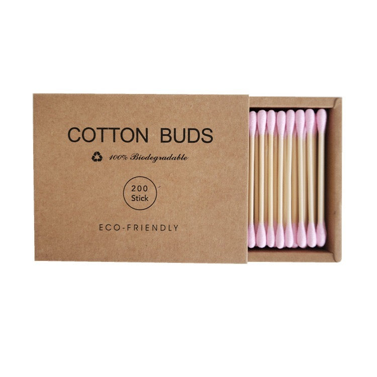 Premium Cotton Buds 100% Bio Degradable (Pack of 200)
