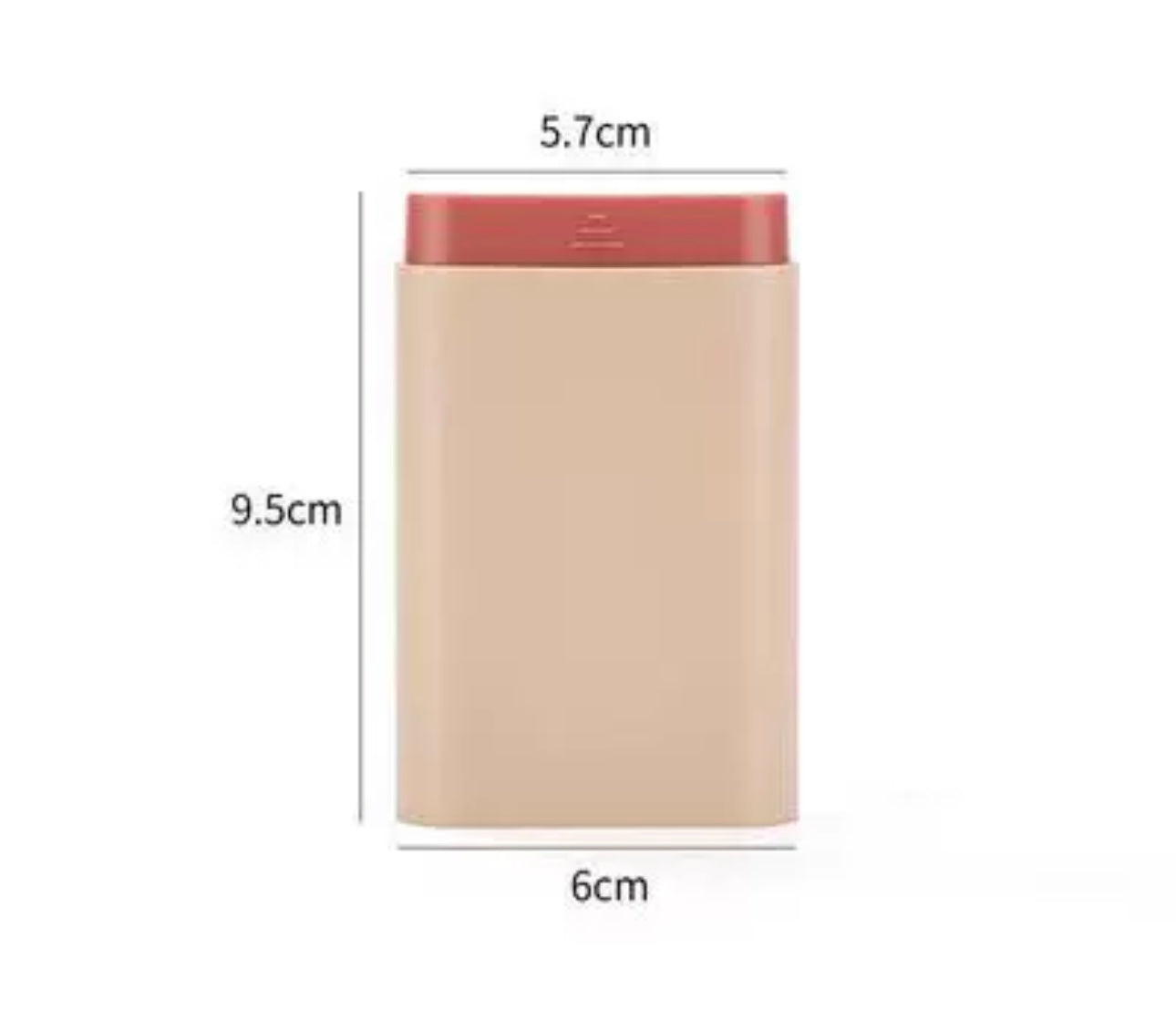 6 part Pill Organiser